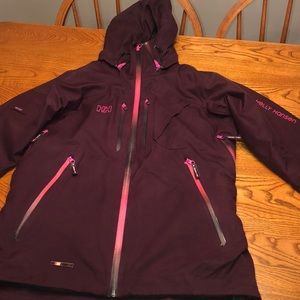 Helly Hansen Purple ski jacket